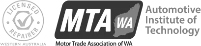 Licensed Repairer Western Australia, MTA WA member, and Automotive Institute of Technology