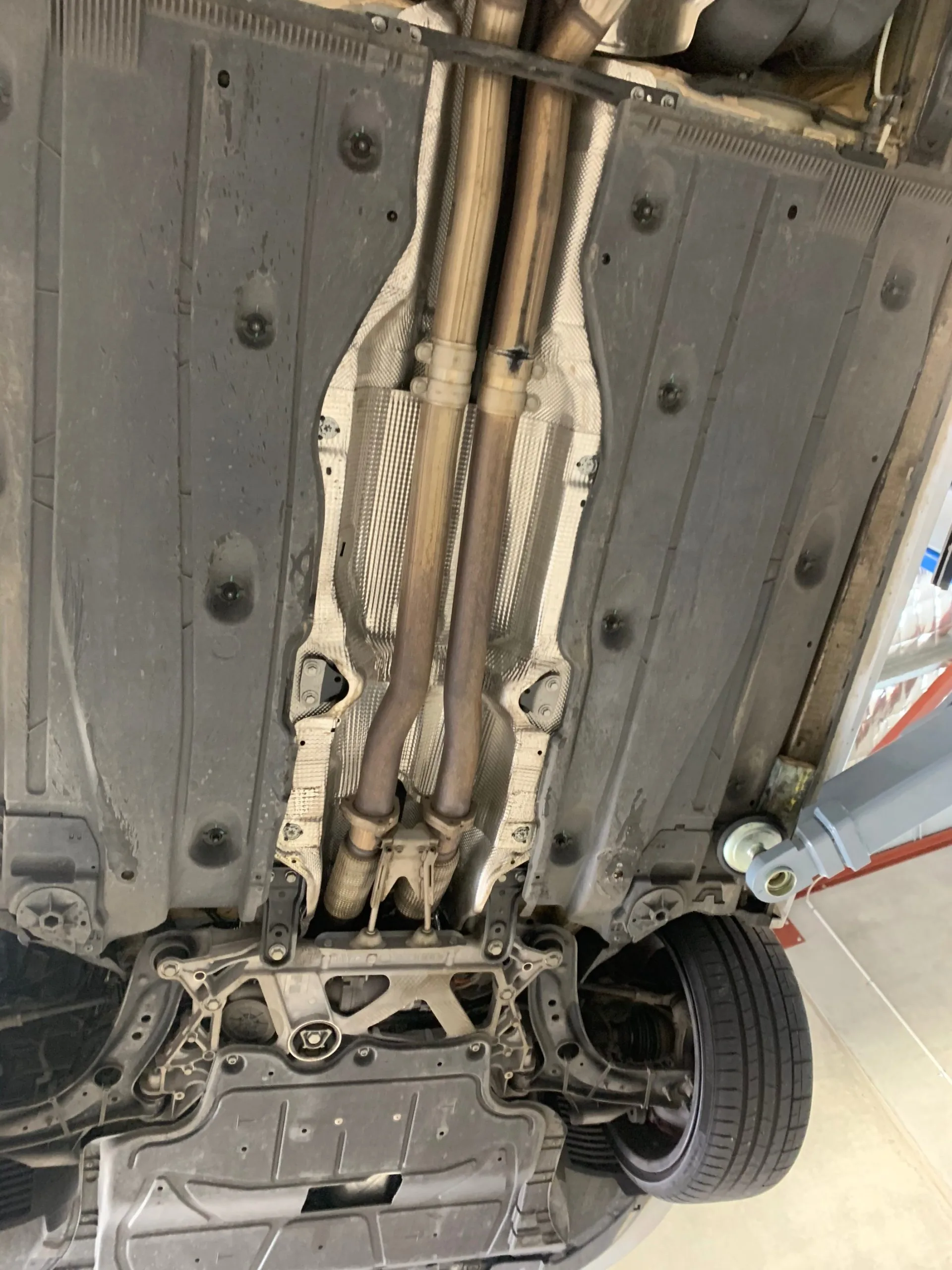 Audi RS3 exhaust upgrade