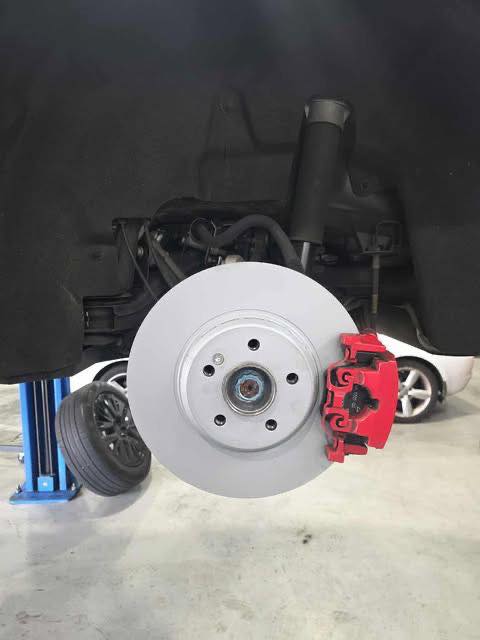 Mercedes GLC Service & Rear Brake Replacement